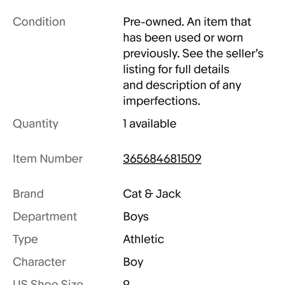 Cat & Jack Kids Black and Yellow Sneakers